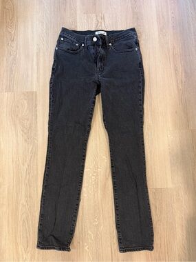 Madewell Black Faded Slim “Boy Jeans”